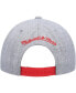 Men's Heather Gray Portland Trail Blazers Hardwood Classics 2.0 Snapback Hat