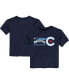 Фото #2 товара Toddler Boys and Girls Navy Chicago Cubs City Connect Graphic T-shirt