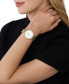 Women's Pyper Three-Hand Gold-Tone Bracelet Watch 38mm