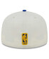 Фото #4 товара Men's Cream Golden State Warriors Piped Pop Panel 59FIFTY Fitted Hat