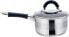 KH-1253 Cooking Pot with Lid and Handle 500 ml 12 cm Stainless Steel