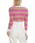 Фото #2 товара Central Park West Striped Cardigan Women's