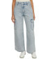 Фото #1 товара Джинсы для женщин Calvin Klein Jeans High Rise Wide-Leg Cotton Cargo