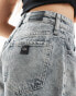 Фото #3 товара Armani Exchange baggy shorts 5 pockets in grey denim