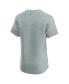 Фото #2 товара Men's Gray Philadelphia Phillies Road Elite Jersey