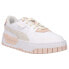 Puma Cali Dream Colorpop Lace Up Womens Off White, Pink, White Sneakers Casual 10 - фото #2