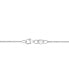 ფოტო #3 პროდუქტის Pavé Rose by EFFY® Diamond Vertical Bar Pendant Necklace (1/8 ct. t.w.) in 14k Rose, Yellow, and White Gold