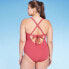 Фото #3 товара Women's Wide Ribbed Ring Medium Coverage One Piece Swimsuit - Kona Sol