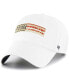 ფოტო #1 პროდუქტის Men's White Washington Commanders Homeland Clean Up Adjustable Hat