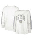 ფოტო #2 პროდუქტის Women's White Notre Dame Fighting Irish Statement SOA 3-Hit Long Sleeve T-shirt