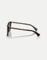 Ralph Vvcv Square Sunglasses in Brown with Brown lens