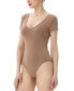 ფოტო #1 პროდუქტის Women's V-neck Basic Bodysuit Top