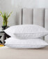 Фото #3 товара Quilted Goose Feather Bed Pillows, King, 2-Piece