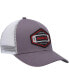 ფოტო #4 პროდუქტის Men's Graphite Brighton Snapback Trucker Hat