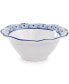 Фото #1 товара Talavera Azul Melamine 6.5" Cereal Bowl, Set of 4