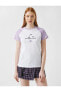 Kadın Ekru T-Shirt 2SAL10218IK