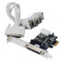 Фото #1 товара Longshine LCS-6324P - PCIe - Serial - PCIe 1.1 - Oxford OX954 - 230.4 Kbit/s - 128 B