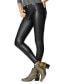 Фото #1 товара Women's Faux-Leather Leggings