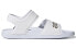Фото #2 товара Сандалии Adidas Adilette женские белого цвета, антипрокольные и износостойкие