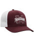 ფოტო #4 პროდუქტის Men's Maroon, White Mississippi State Bulldogs Trucker Snapback Hat