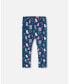 Фото #1 товара Big Girls Printed Leggings Navy Blue With Kitten