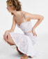 Women's Amera Lace Asymmetric-Hem Midi Skirt