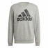 Фото #1 товара Толстовка без капюшона мужская Adidas Essential Big Logo Серый
