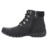 Фото #3 товара Propet Dani Winter Lace Up Booties Womens Black Casual Boots WBA062NBLK