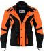 German Wear Textile Jacket Motorcycle Jacket Combi Jacket, Black/Yellow