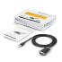 Фото #9 товара StarTech.com USB to Serial RS232 Adapter - DB9 Serial DCE Adapter Cable with FTDI - Null Modem - USB 1.1 / 2.0 - Bus-Powered - Black - 1.7 m - USB Type-A - DB-9 - Male - Female