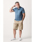 Фото #2 товара Men's Stretch Textured Cargo Short