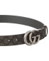 Фото #2 товара Gucci Reversible Canvas & Leather Belt Men's