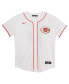 Preschool Elly De La Cruz White Cincinnati Reds Home Game Jersey Белый, 4 - фото #3