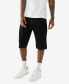 ფოტო #2 პროდუქტის Men's Ricky Fray Hem Shorts- 12" Inseam