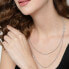 Фото #3 товара Beautiful steel necklace Larya 1580447