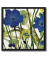 Фото #1 товара Picking Flowers I 18" x 18" Canvas Wall Art with Float Moulding