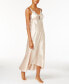 ფოტო #1 პროდუქტის Stella Satin Venise Trim Lingerie Nightgown