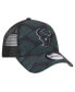 Фото #4 товара Men's Black Houston Texans Agave Trucker 9FORTY Adjustable Hat