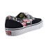 Фото #3 товара Vans Era Label Mix Men's Shoe Black-True White VN0A4BV4V9A