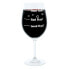 Фото #2 товара Бокал для вина LEONARDO Weinglas XL Хороший день! Плохой день! Не спрашивай!