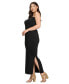 Фото #2 товара Plus Size Camo Sleeveless Slit Dress