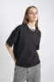 Kadın T-shirt Z9455az/bk81 Black
