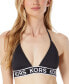Фото #1 товара Women's Logo-Elastic String Bikini Top