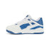 Фото #3 товара Puma Slipstream Suede Fs Lace Up Youth Mens White Sneakers Casual Shoes 3886830