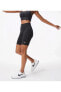 Sportswear Essential Biker Kadın Siyah Pamuklu Tayt