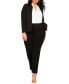 Фото #1 товара Plus Size Tall The Ultimate Stretch Work Pant