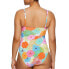 Фото #2 товара Bleu Rod Beattie Fresh Picks Shirred Underwire One-Piece Swimsuit Multi Size 8