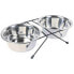 Фото #2 товара TRIXIE On Feet Set Stainless Steel Bowl