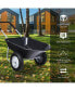 Фото #3 товара 2 Tire Wheelbarrow Cart Heavy-duty Dolly Utility Cart