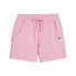 Puma Downtown High Waist Shorts Womens Pink Casual Athletic Bottoms 62435530